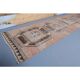 Vintage Orange Natural Turkish Hand-Knotted Runner 80x329