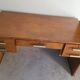 Ancien bureau Art Déco Noyer vintage