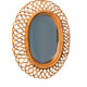 Rattan mirror