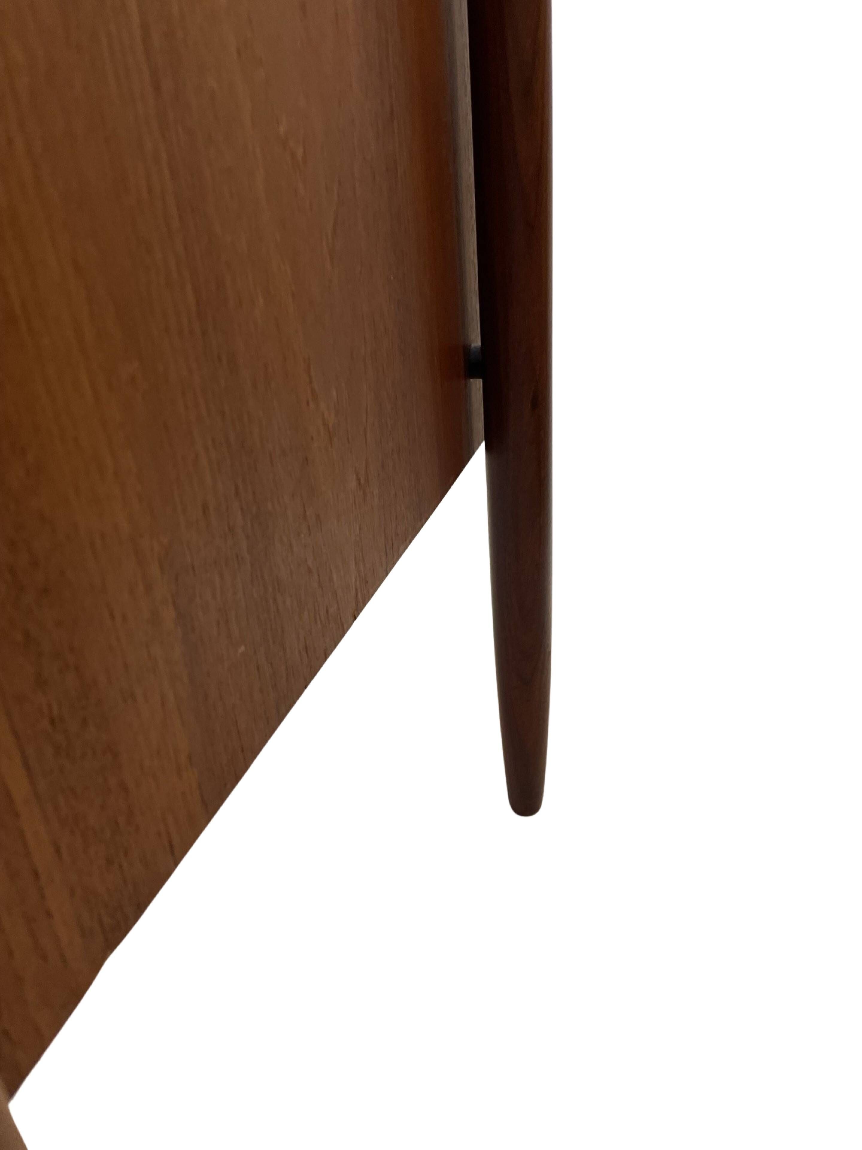 Bureau vintage en teck de Tijsseling pour Propos Hulmefa 1960