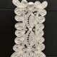 Antique Brussels lace placemat Alost 24x15