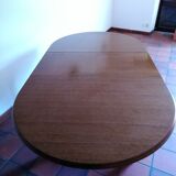 Solid wood dining table