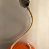 Hebi cream Snake lamp Isao Hosoe for Valenti 1970
