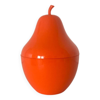 Orange pear ice bucket