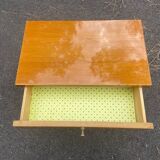 Bedside table with compass feet, 1960s