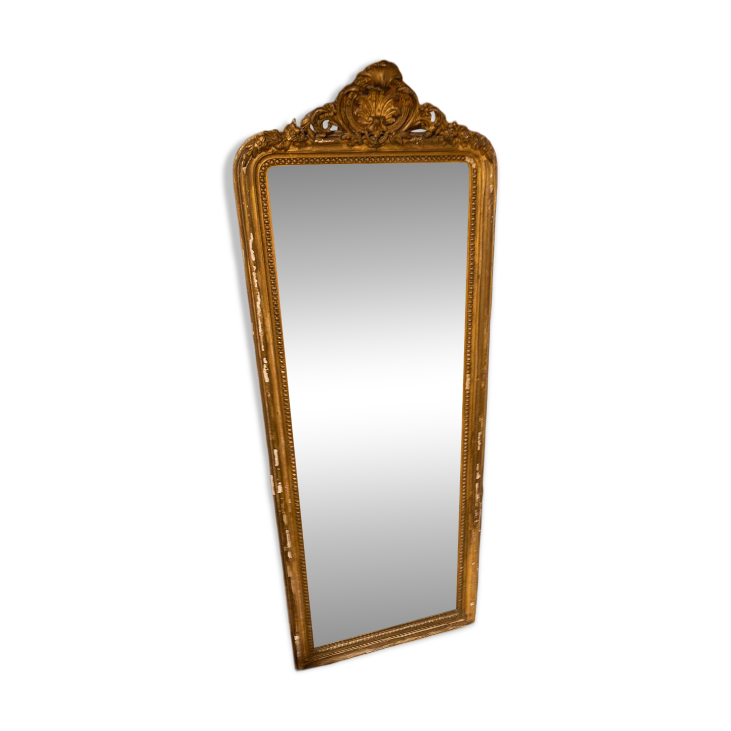 Large mirror - trumeau in Louis XV style, late 19th century
