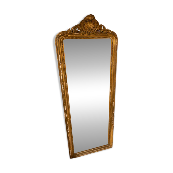 Miroir trumeau style Louis XV, fin XIXe