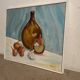 Still life with garlic and onions