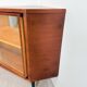 Vintage hoekkast met draaiende bar