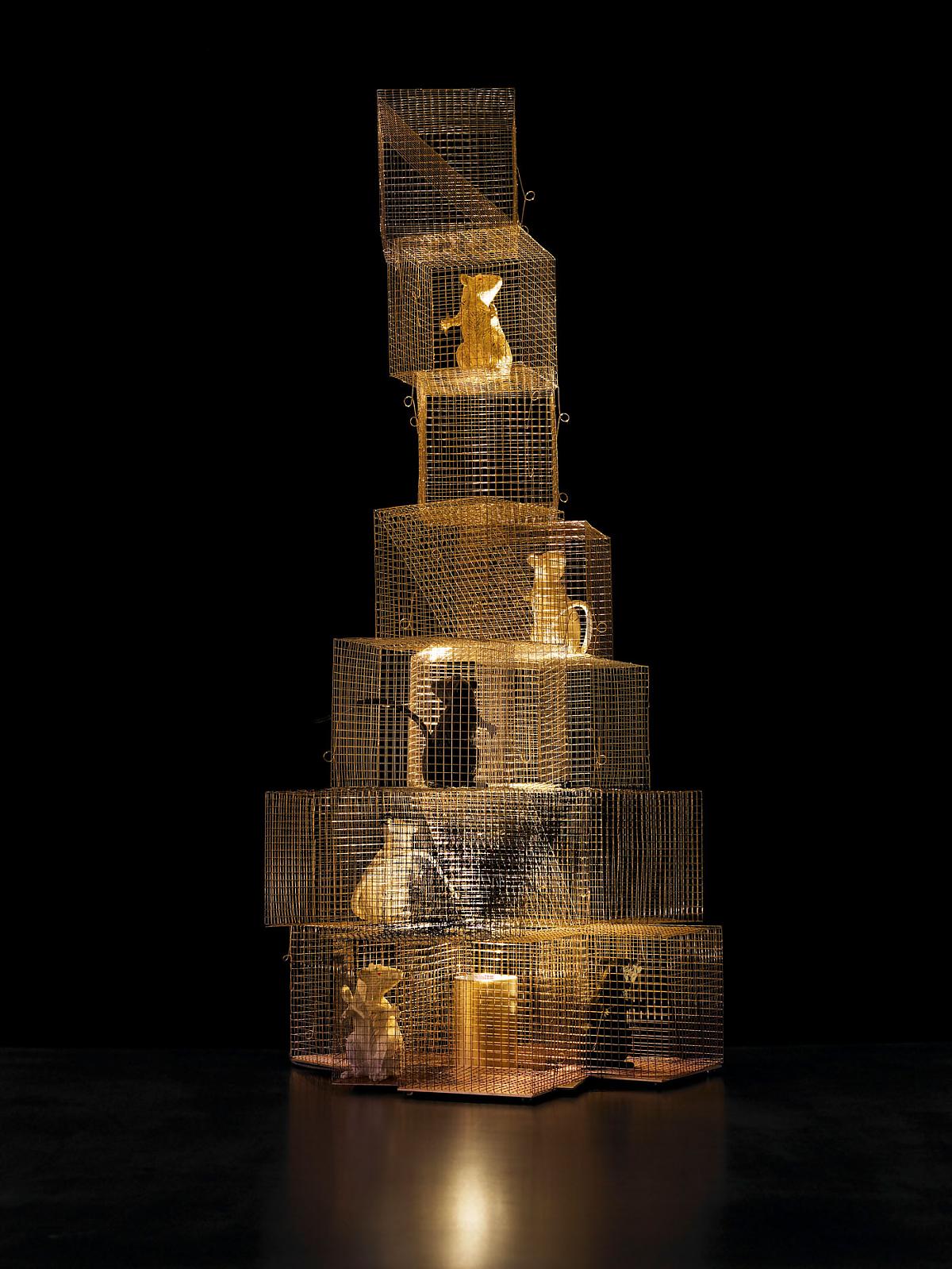 "Seven Rats" lamp by Ingo Maurer 2007