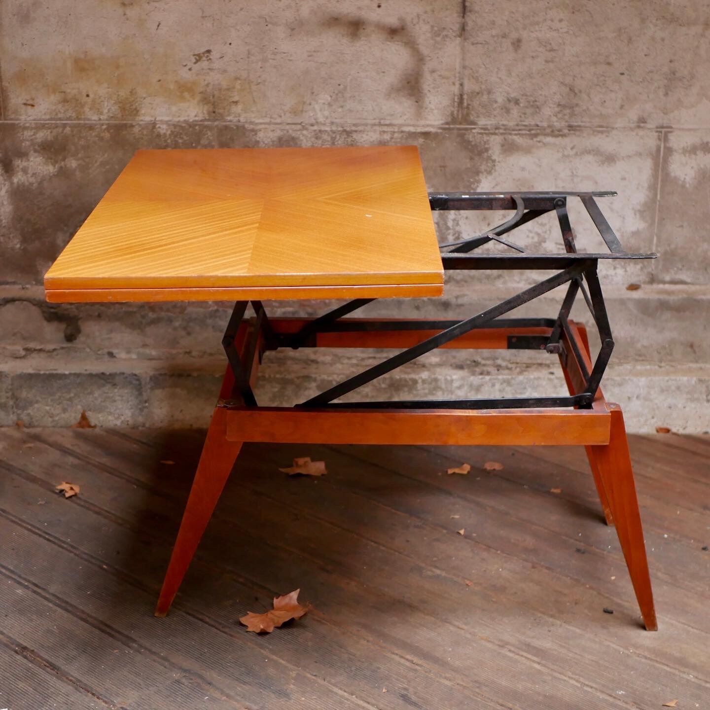 Table with lifting and extendable system Albert Ducrot