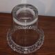 Mikasa germany vintage crystal champagne bucket cooler vase
