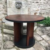 Table ronde en palissandre