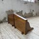 Paire de chevets muraux modernistes constructivistes