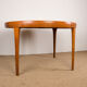 Danish Teak extendable dining table by Ib Kofod-Larsen for Faarup Mobelfabrik 1960