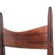 Suite de 4 chaises scandinaves en palissandre de Rio