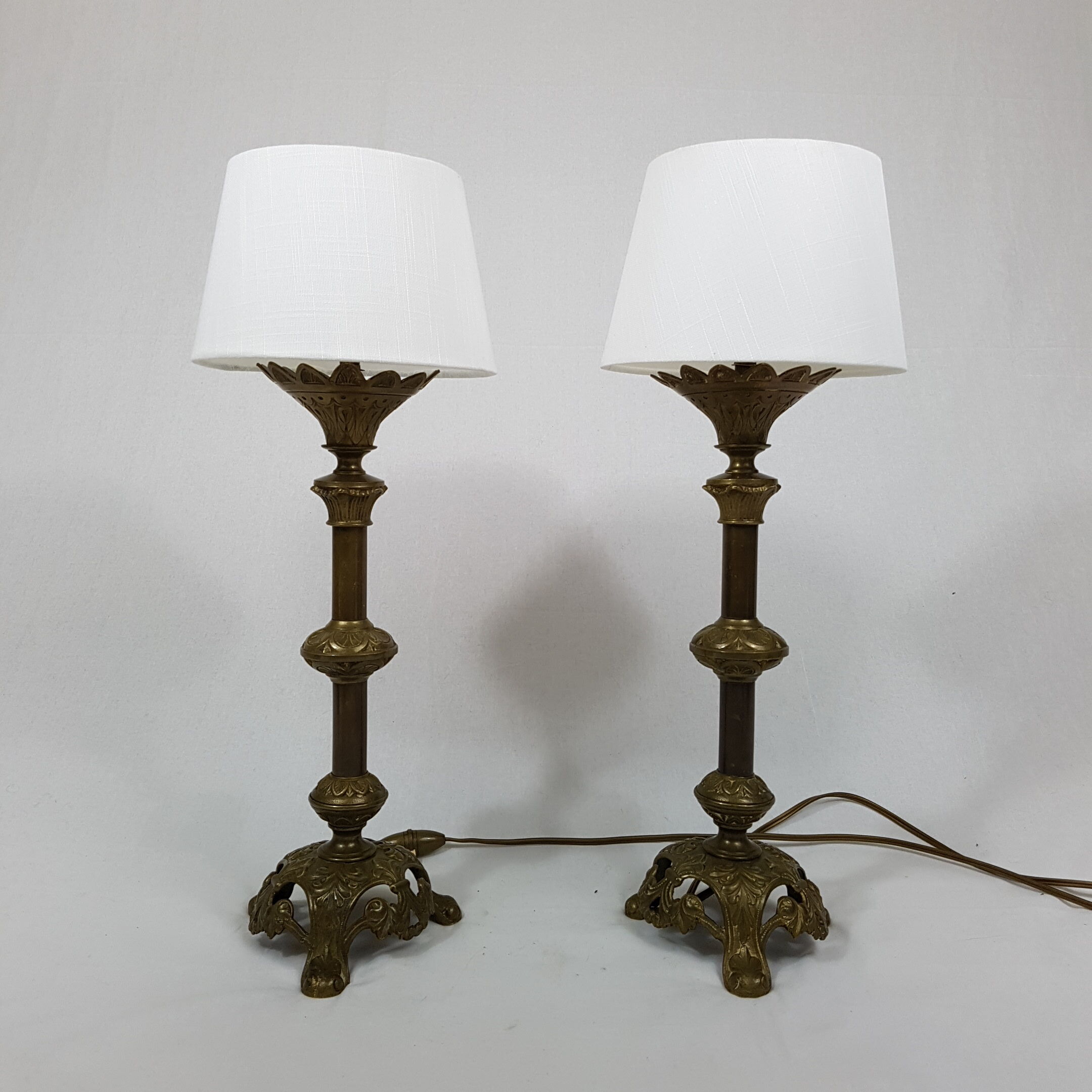 Paire de lampes de chevet