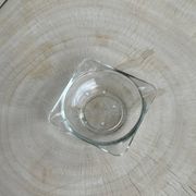 Small square ashtray Duralex Saint Gobain France