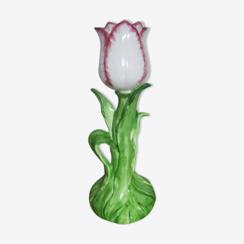Tulip-shaped bougeoir