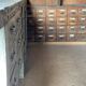 Workbench with drawers furniture of wood and metal loom 1930