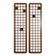 Paire de portemanteaux modulables italiens