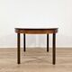 Scandinavian extendable dining table by Jacques Hauville - 1970