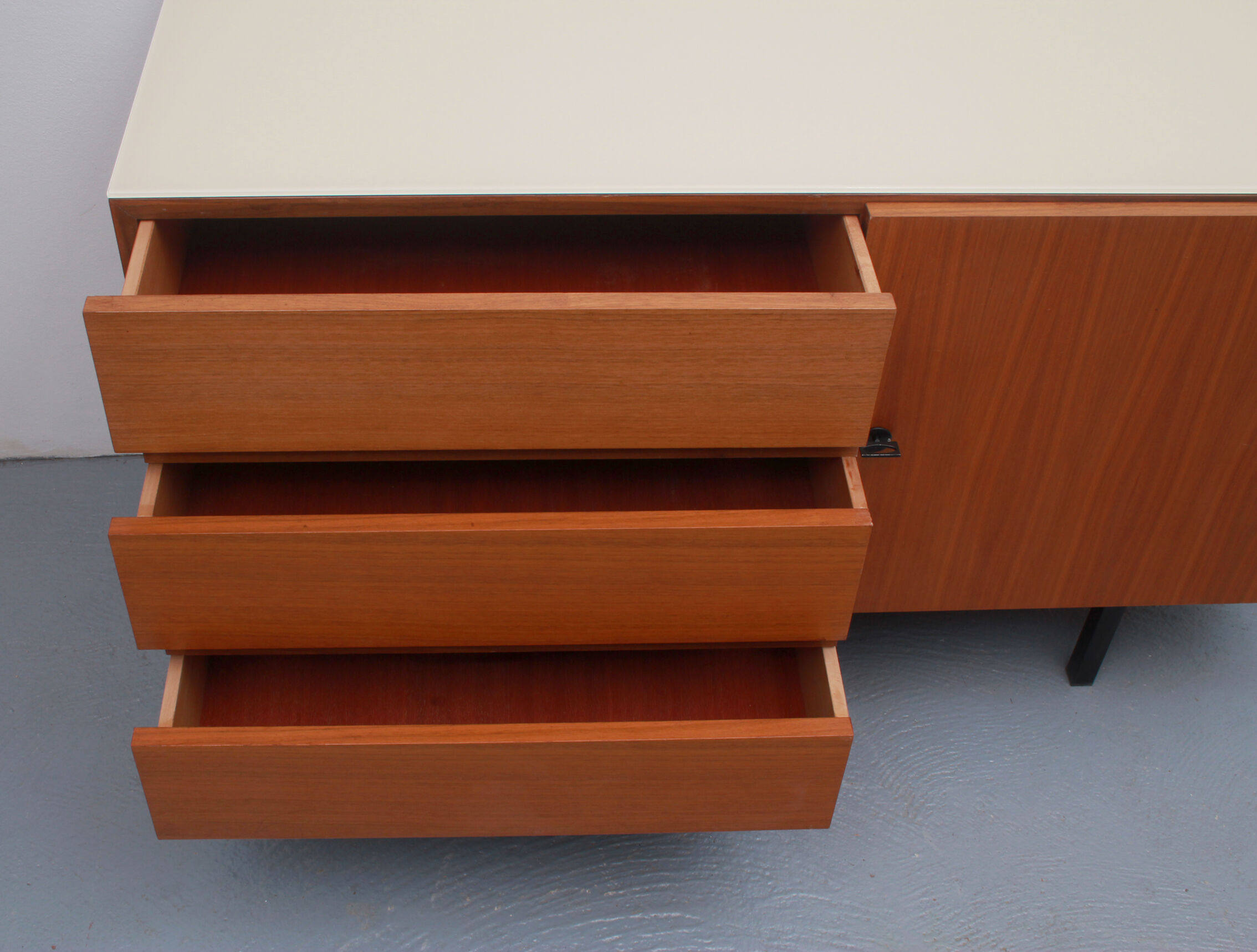 1960s sideboard in teak, 120cm