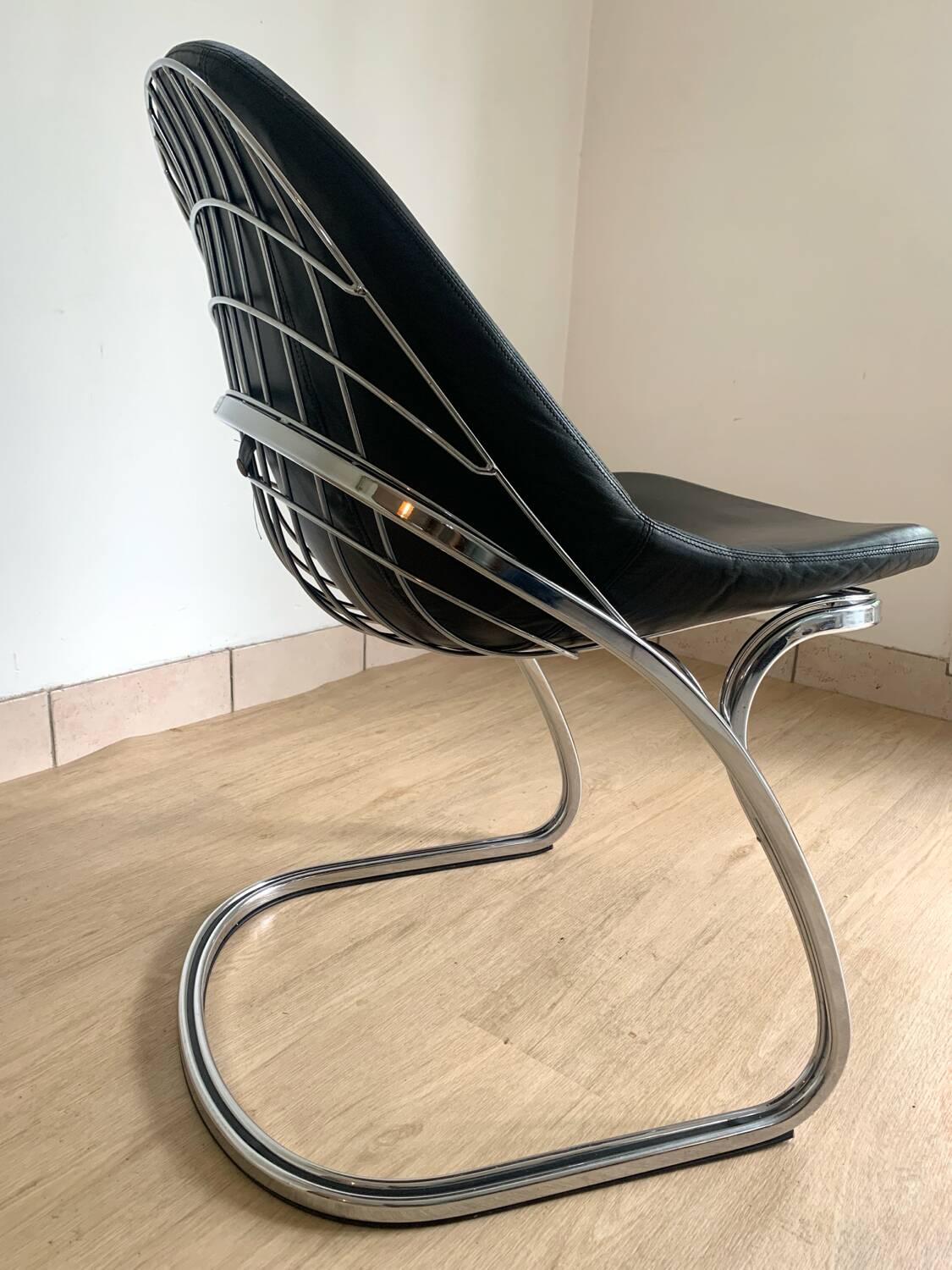 Series of 4 vintage chairs by Gastone Rinaldi model Pascale