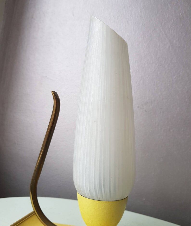 Beautiful yellow 60s Italian nightlight