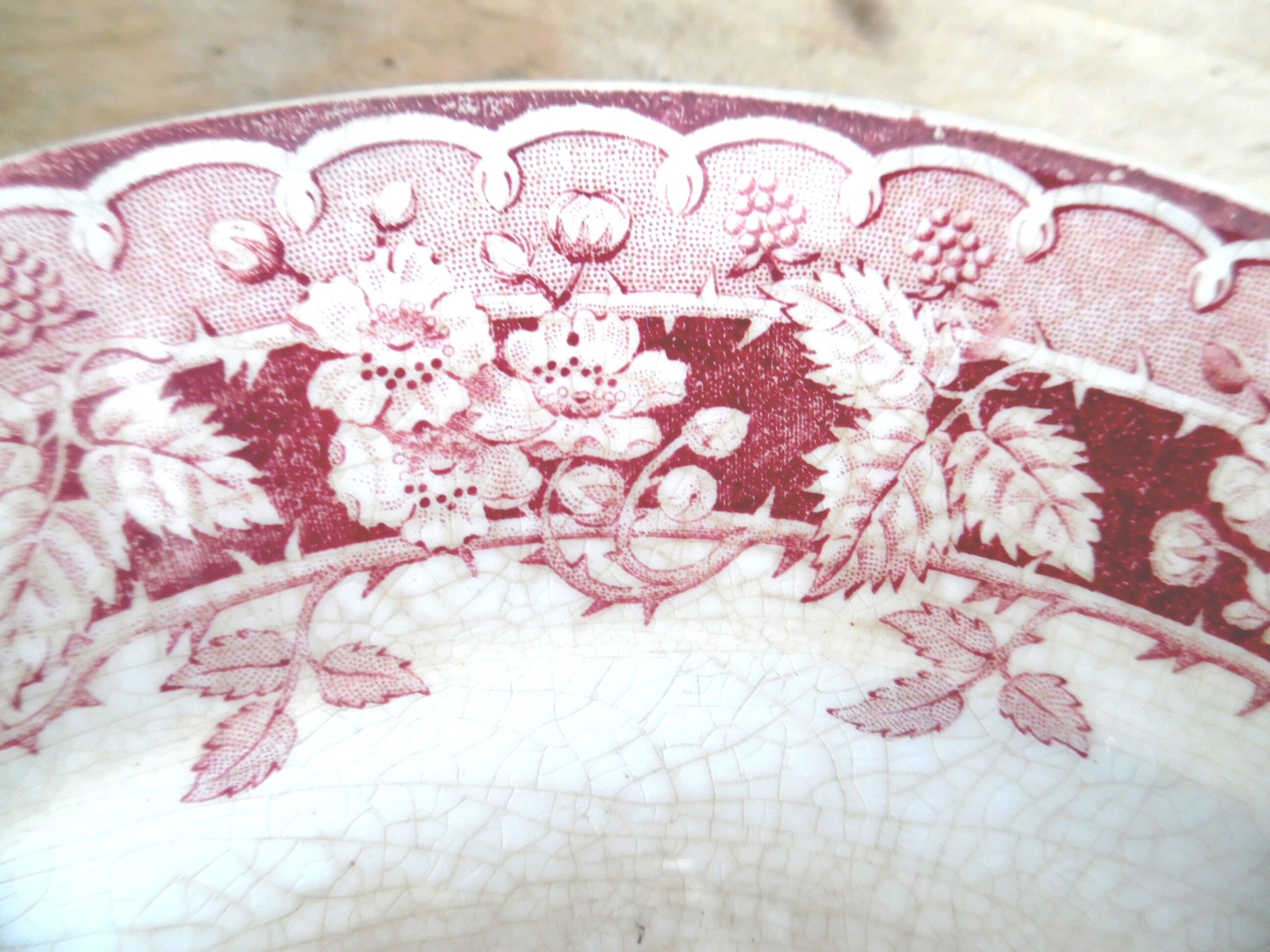 6 flat saint amand plates