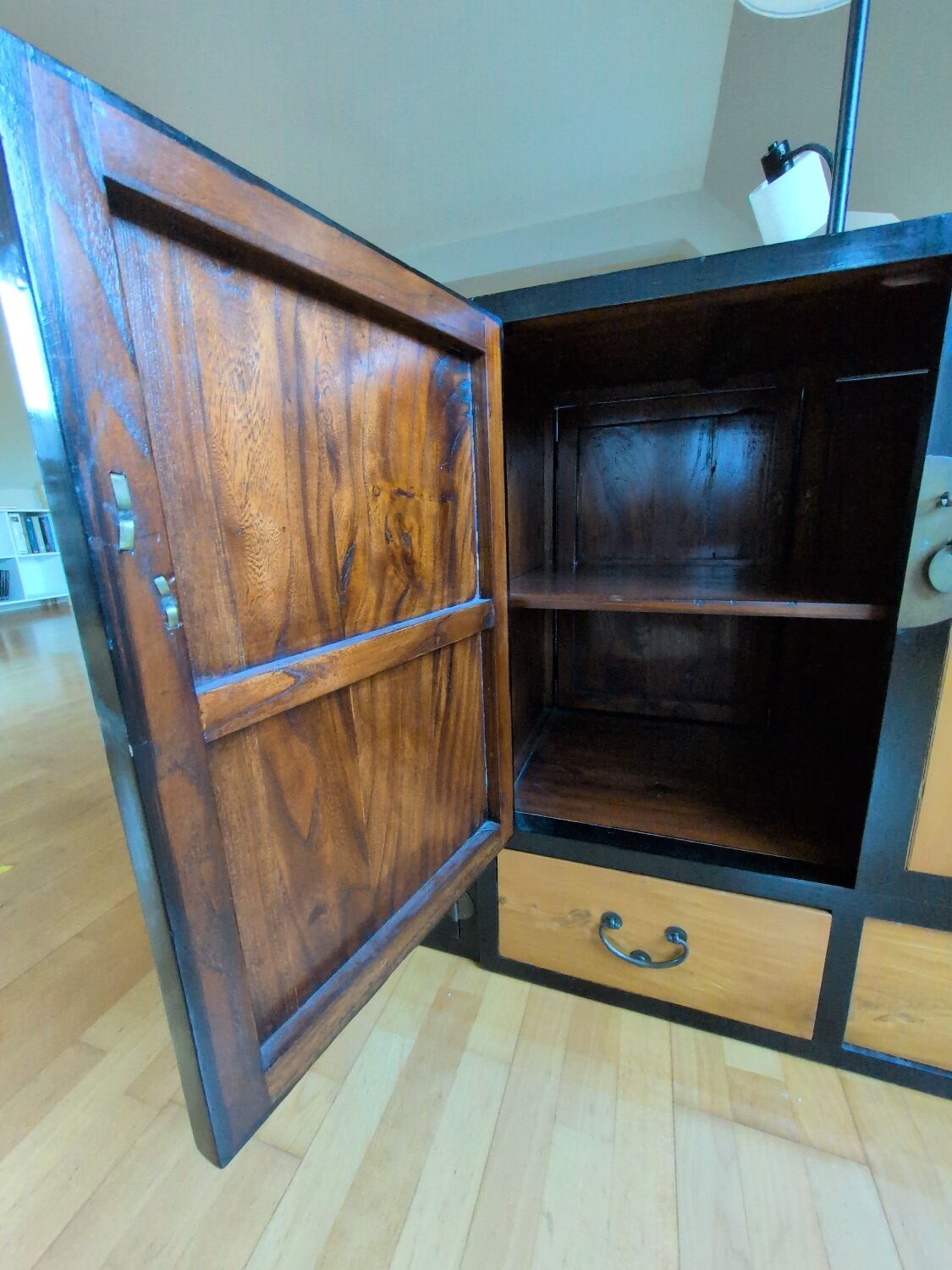 Japanese stair furniture "Kaidan Tansu" – 3 modules – Double-sided