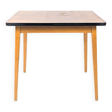 Bureau d'enfant vintage Mid-Century en bois table d'écolier rétro pour cham