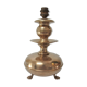 Early 20th century brass tripod tripod lamp foot