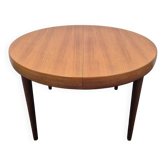 Table scandinave vintage double rallonge papillon