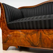 Exceptional 19th Century Biedermeier Walnut Sofa, circa 1850