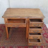 Louis XV Style Oak Desk