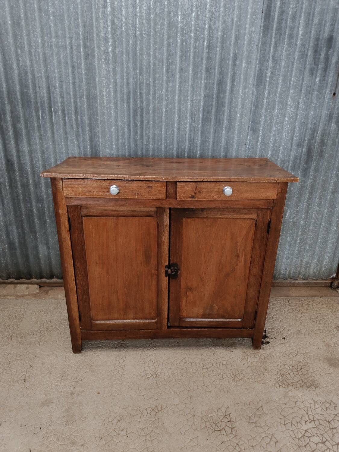 Parisian vintage wooden sideboard
