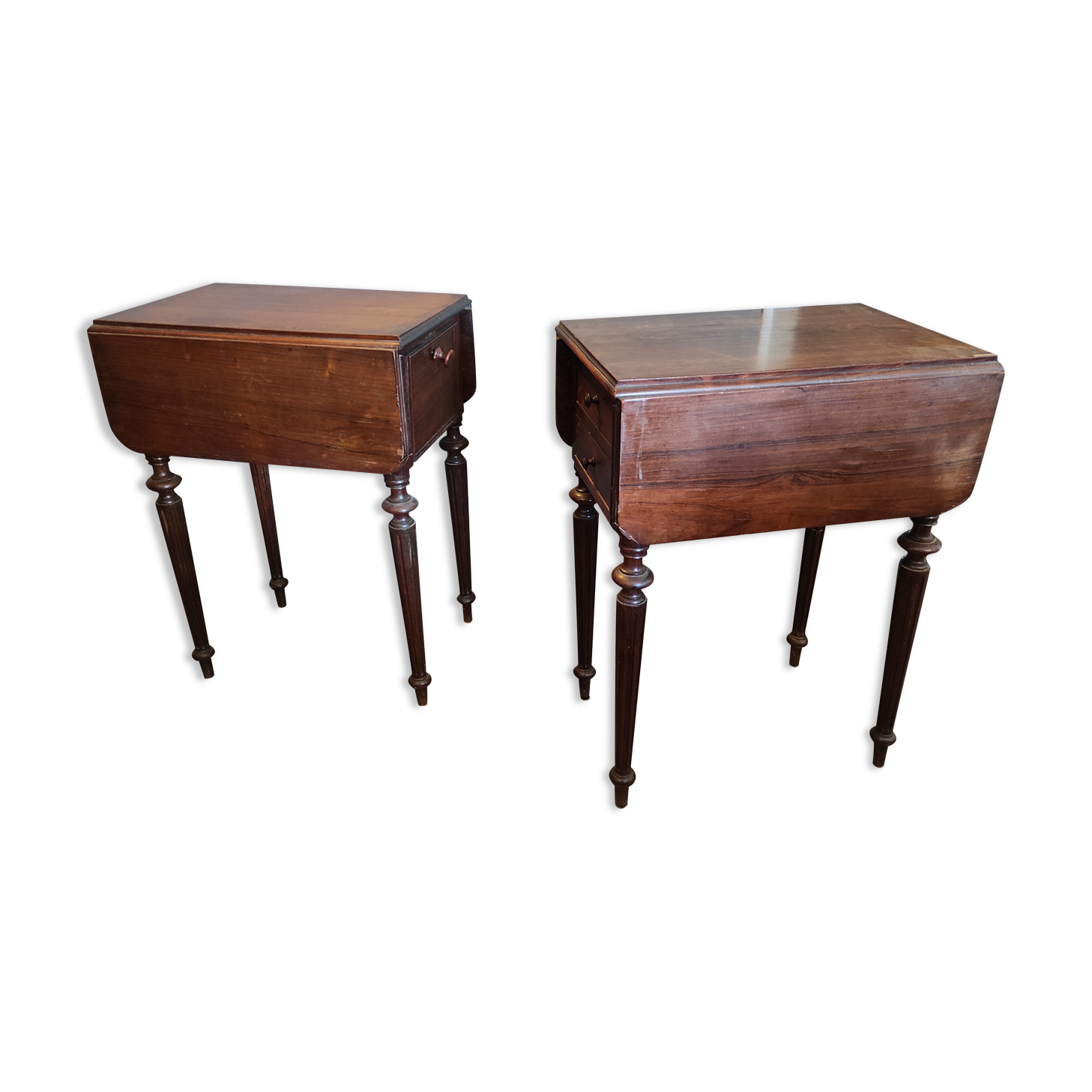 Two bedsides Louis Philippe style