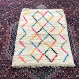 Colorful azilal carpet children's room 61x101cm