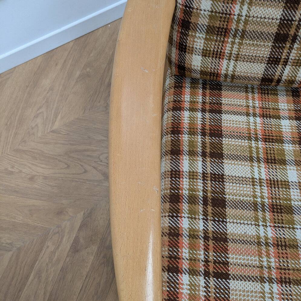Fauteuil vintage scandinave années 70