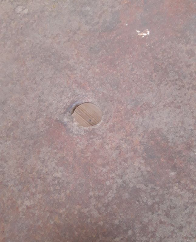 Pedestal table, wrought iron garden table