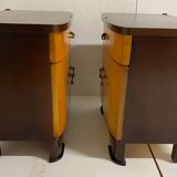 Pair of bedside table art deco