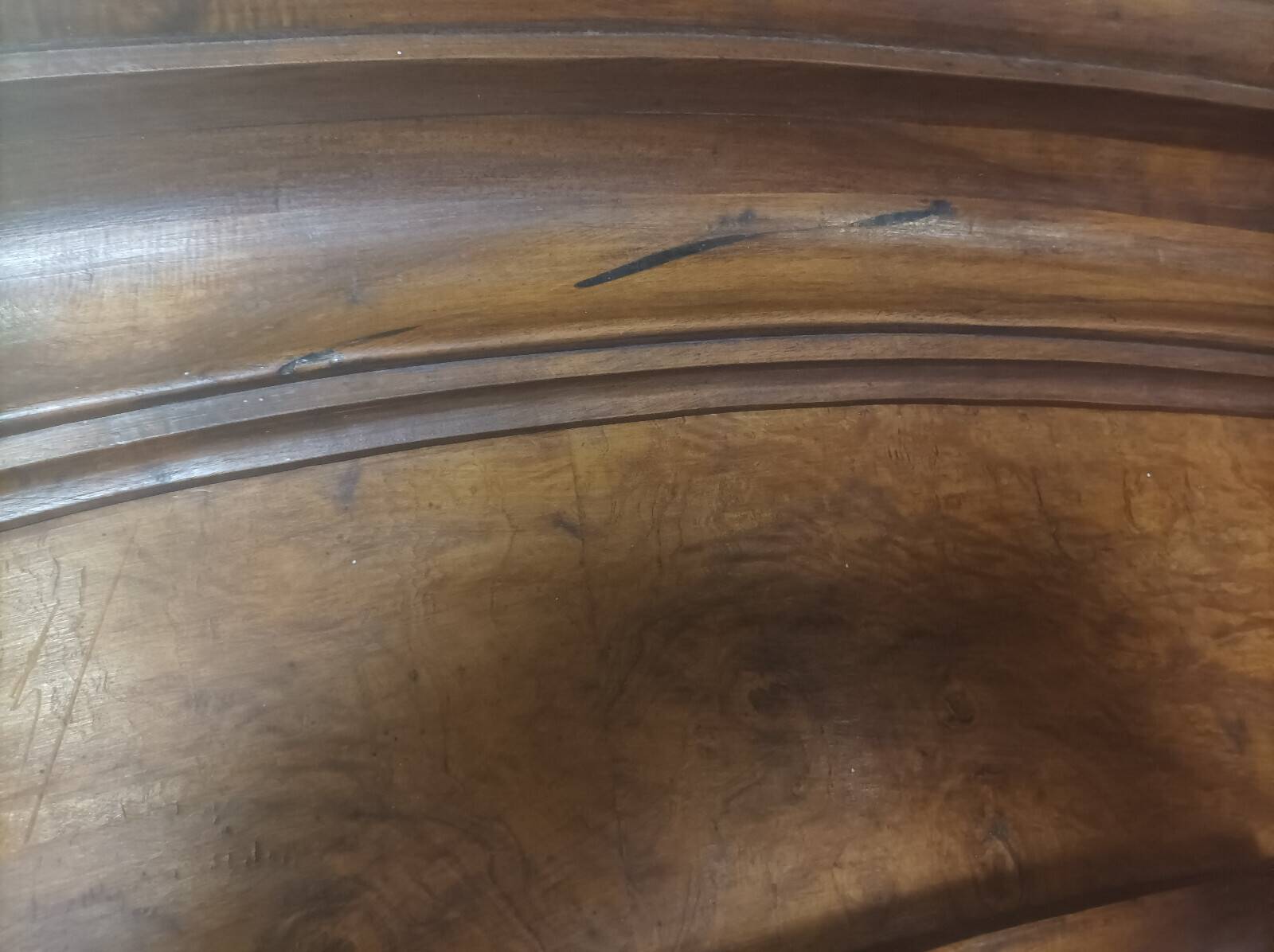 18th Century Walnut Transition Armoire
