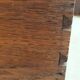 Jumping chest of drawers with 3 drawers in solid walnut, Restoration style.