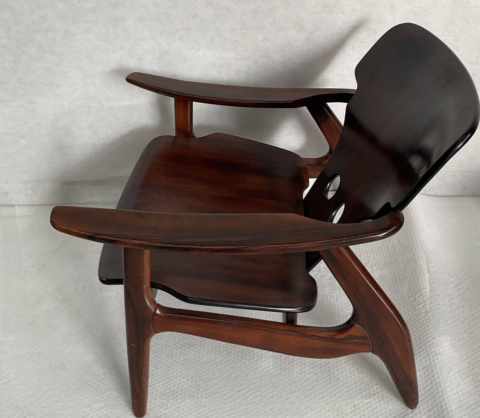 Paire de fauteuils Diz, Sergio Rodrigues