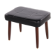 Danish vintage pouf or stool from the 1960s