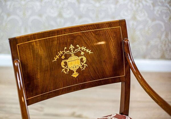 Ensemble de salon Biedermeier antique, années 1890, ensemble de 7 pièces