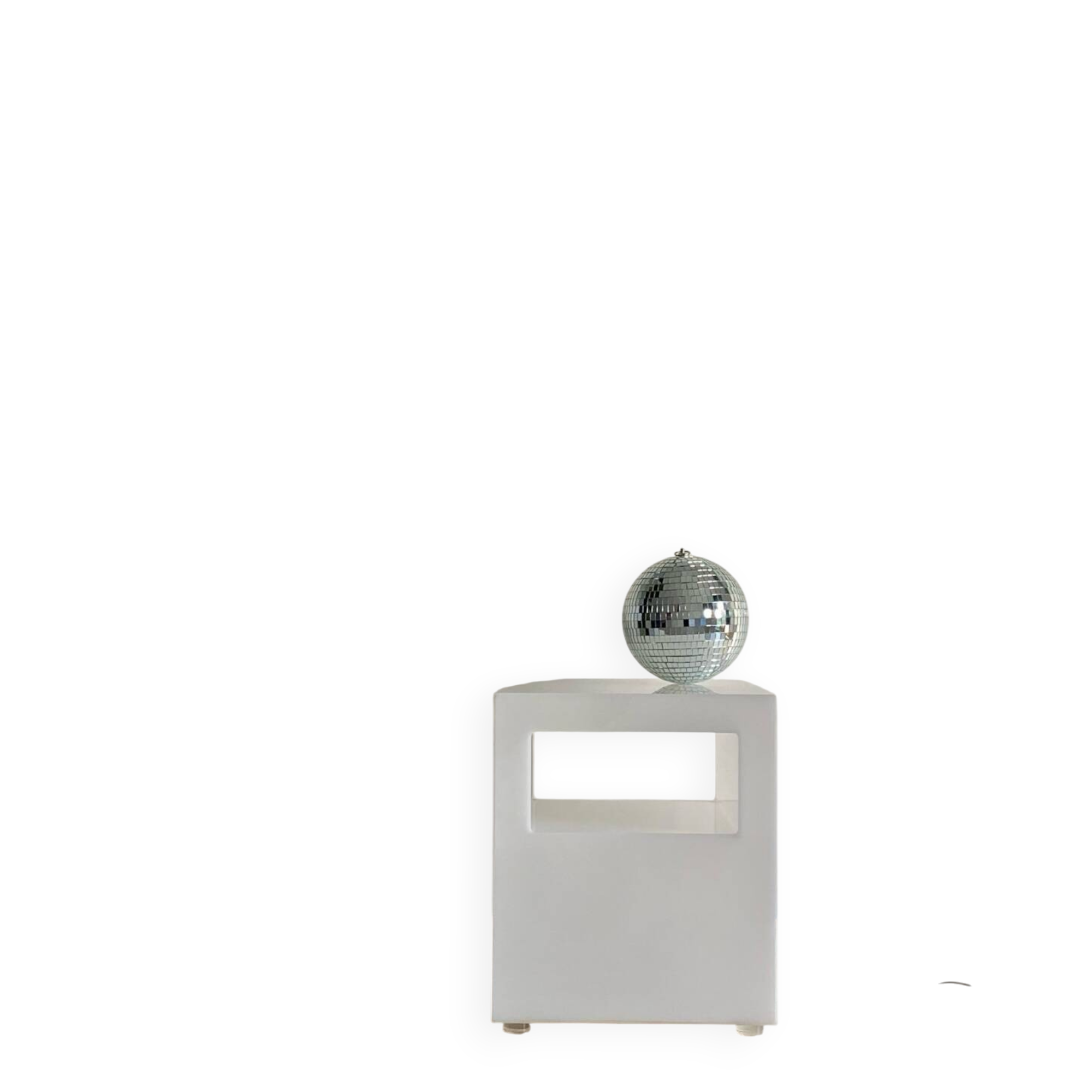 Vintage bedside table