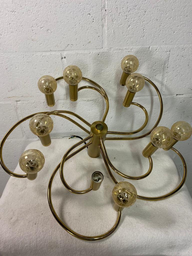 Vintage golden chandelier