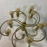 Vintage golden chandelier